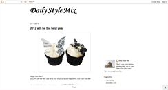 Desktop Screenshot of dailystylemix.blogspot.com