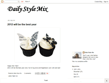 Tablet Screenshot of dailystylemix.blogspot.com