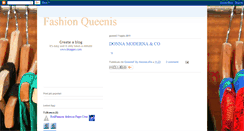 Desktop Screenshot of fashionqueenis.blogspot.com