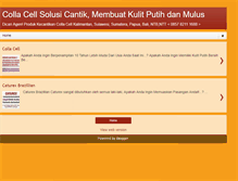 Tablet Screenshot of mycollacell.blogspot.com