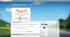 Desktop Screenshot of bhavyafoundation.blogspot.com