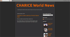 Desktop Screenshot of chariceworldnews.blogspot.com