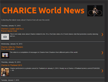 Tablet Screenshot of chariceworldnews.blogspot.com