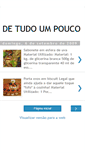 Mobile Screenshot of detudoumpouco-geovana.blogspot.com