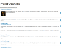 Tablet Screenshot of crossmedia-diemen.blogspot.com