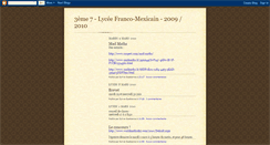 Desktop Screenshot of 3eme7-lfm.blogspot.com