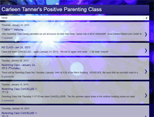 Tablet Screenshot of carleentannersparentingclass.blogspot.com