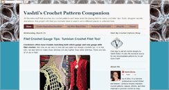 Desktop Screenshot of crochetpatterncompanion.blogspot.com