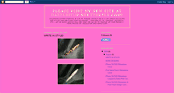 Desktop Screenshot of dazzleitupbyashley.blogspot.com