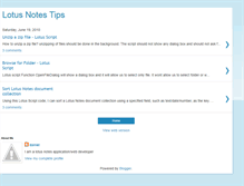 Tablet Screenshot of daniel-lotusdomino.blogspot.com