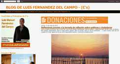 Desktop Screenshot of luis-fernandez.blogspot.com