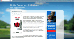 Desktop Screenshot of mobiappsreview.blogspot.com