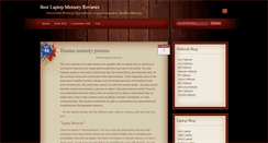 Desktop Screenshot of bestlaptopmemoryreviews.blogspot.com