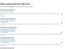 Tablet Screenshot of bestlaptopmemoryreviews.blogspot.com