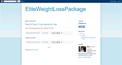 Desktop Screenshot of gagouchie7-eliteweightlosspackage.blogspot.com