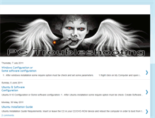 Tablet Screenshot of pccarentroubleshooting.blogspot.com