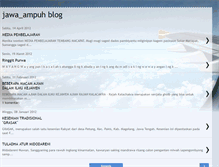 Tablet Screenshot of jawaampuh.blogspot.com