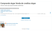 Tablet Screenshot of comprandoskype.blogspot.com