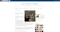 Desktop Screenshot of inkonmyfingers25.blogspot.com