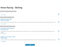 Tablet Screenshot of horse-racing-and-betting.blogspot.com