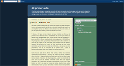 Desktop Screenshot of miprimerautomovil.blogspot.com