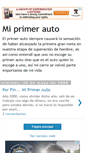 Mobile Screenshot of miprimerautomovil.blogspot.com