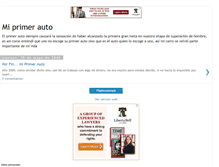 Tablet Screenshot of miprimerautomovil.blogspot.com