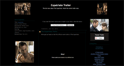 Desktop Screenshot of expatriate-movie-trailer.blogspot.com