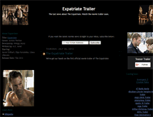 Tablet Screenshot of expatriate-movie-trailer.blogspot.com