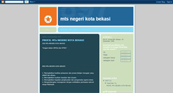 Desktop Screenshot of mtsnkotabekasigerbangilmudanspiritual.blogspot.com