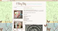 Desktop Screenshot of cberrybaby.blogspot.com