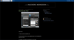Desktop Screenshot of hackers-mongoon.blogspot.com
