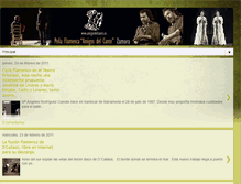 Tablet Screenshot of amigosdelcante.blogspot.com
