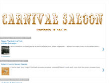 Tablet Screenshot of carnivalsaloon.blogspot.com