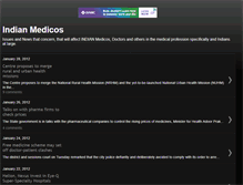 Tablet Screenshot of indian-medicos.blogspot.com