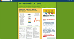 Desktop Screenshot of escolas-irmastimon-ma.blogspot.com