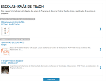 Tablet Screenshot of escolas-irmastimon-ma.blogspot.com