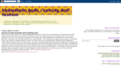 Desktop Screenshot of chameleongods.blogspot.com