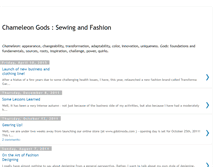 Tablet Screenshot of chameleongods.blogspot.com