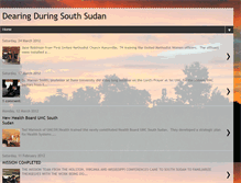 Tablet Screenshot of dearingsouthsudan.blogspot.com