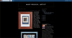 Desktop Screenshot of maryreusch.blogspot.com