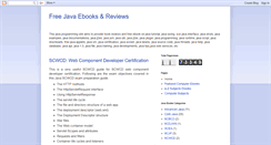 Desktop Screenshot of javaebooks.blogspot.com
