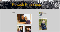 Desktop Screenshot of kovachkraziness.blogspot.com