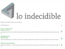 Tablet Screenshot of indecidible.blogspot.com