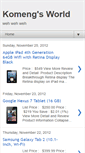 Mobile Screenshot of komengsworld.blogspot.com