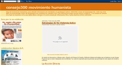 Desktop Screenshot of consejo300movimientohumanista.blogspot.com