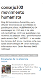 Mobile Screenshot of consejo300movimientohumanista.blogspot.com