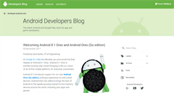 Desktop Screenshot of android-developers.blogspot.com