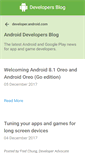 Mobile Screenshot of android-developers.blogspot.com