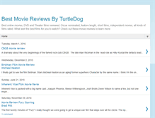 Tablet Screenshot of bestmoviereviewsbyturtledog.blogspot.com